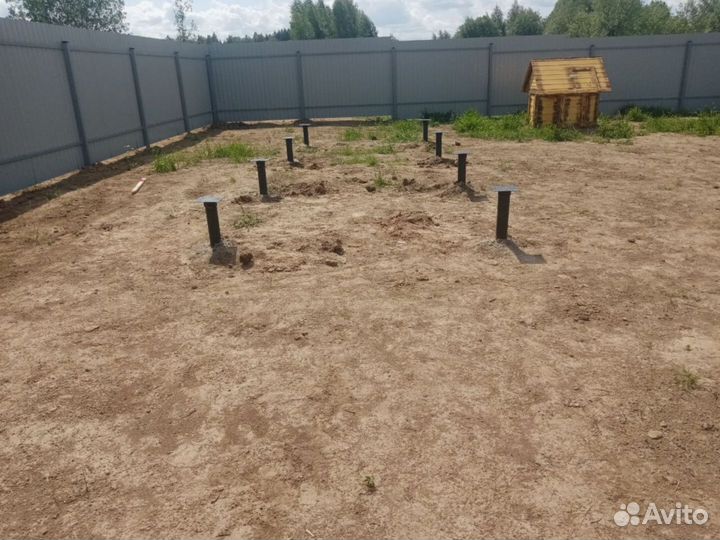 Винтовые сваи под ключ + монтаж