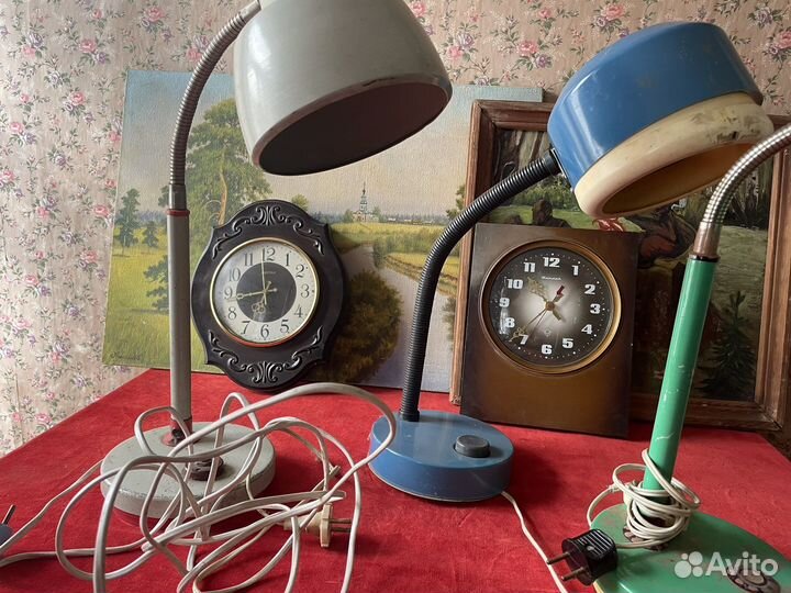 Лампа настольная СССР