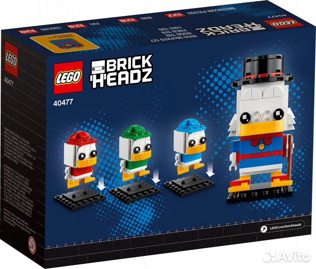 Lego Brickheadz 40477 Scrooge McDuck +3