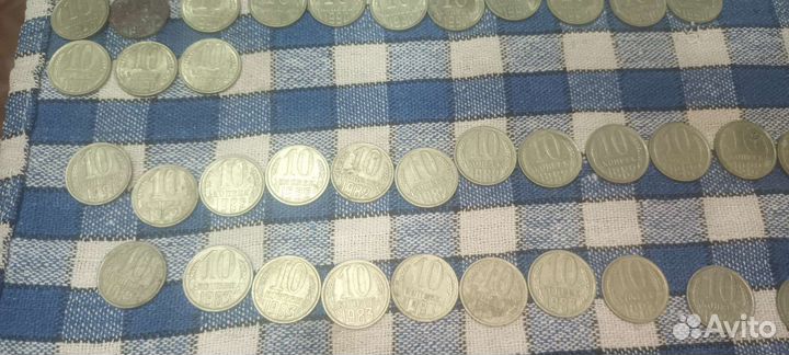 Монеты СССР 10 копеек
