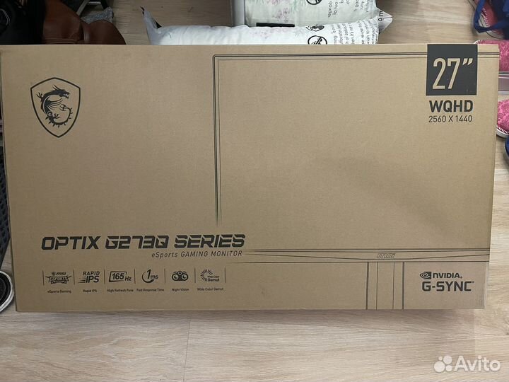 Монитор MSI 2к 165 ips G273QX