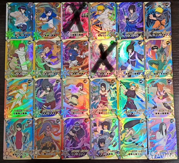 Коллекционные карточки Наруто Каю