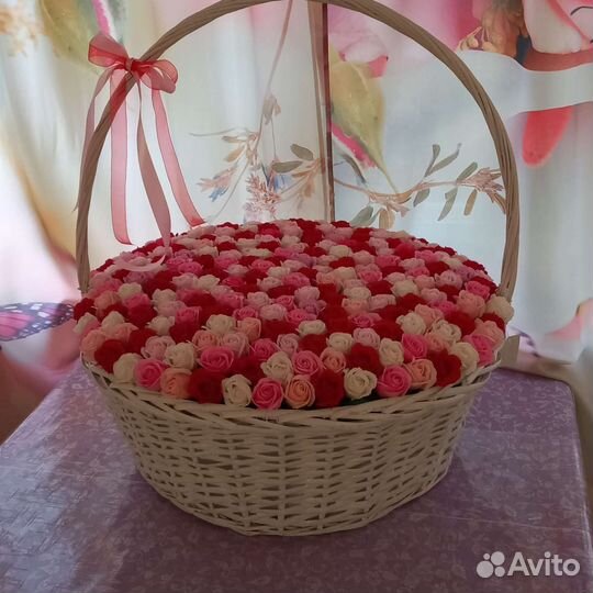 Розы мыльные 301 шт