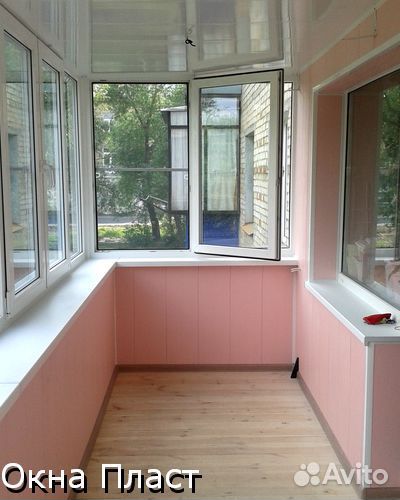 Отделка лоджии