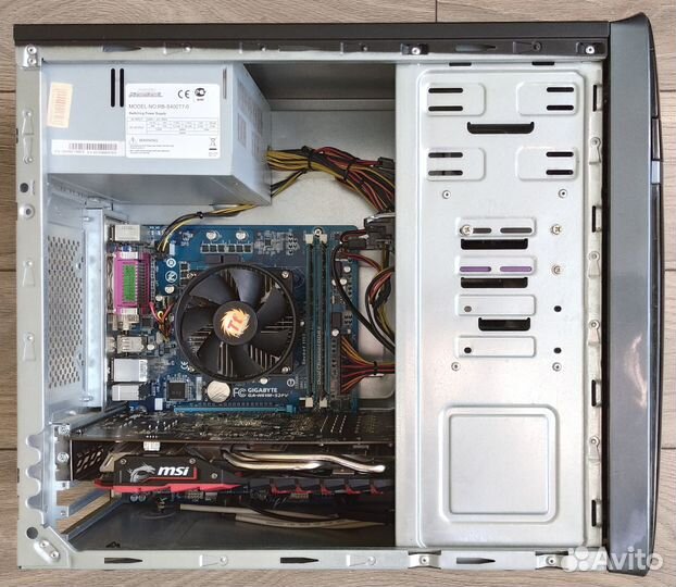 Игровой Xeon E3-1230 / 8gb / SSD+HDD / RX 574