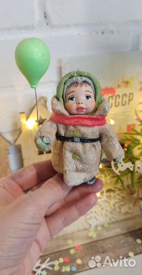 Елочные игрушки СССР