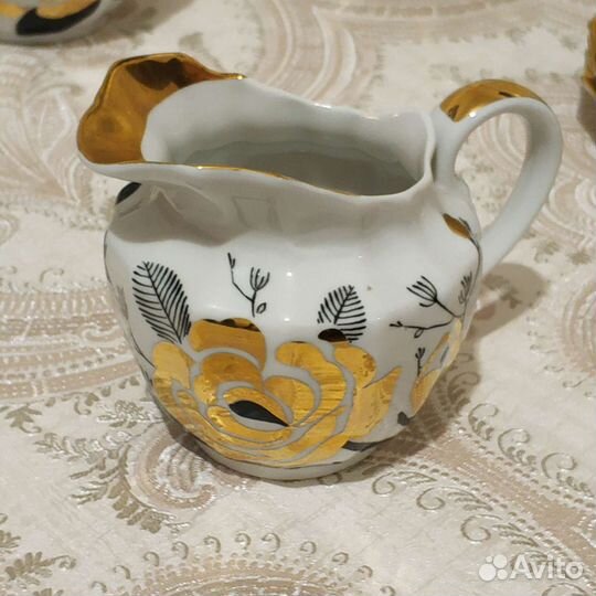 Сервиз чайный фарфор 