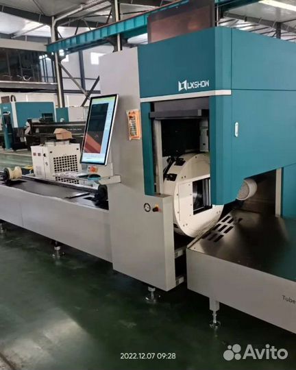 Установка лазерной резки труб lx62te 1500w Raycus