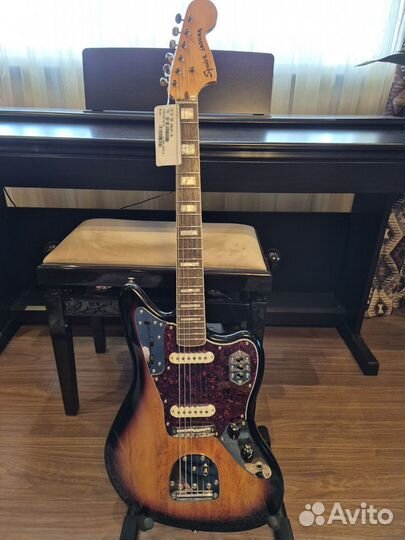 Электрогитара fender squier jaguar deluxe