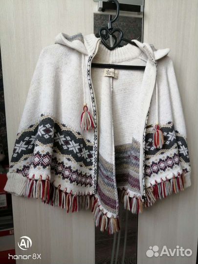 Теплая кофта для девочки