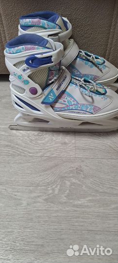 Коньки раздвижные 36-41