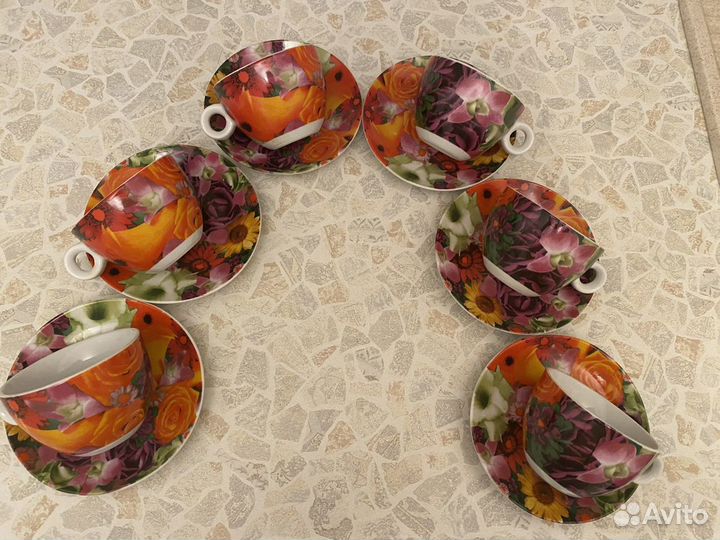 Чайный сервиз на 6 персон