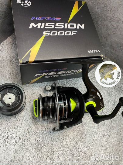 Катушка рыболовная mission 5000F фидер-спининг NEW