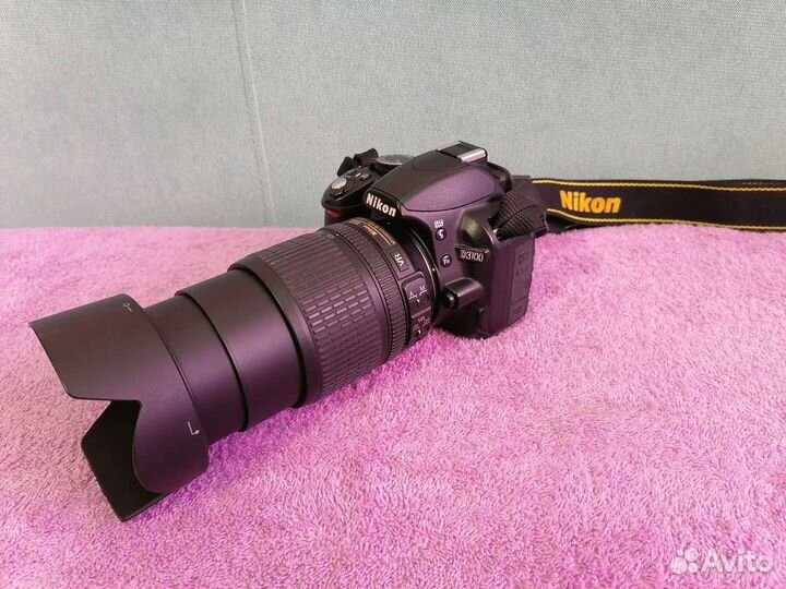 Nikon d3100 + объектив 18-105
