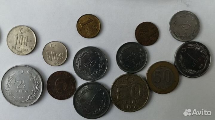 Турецкие старые деньги