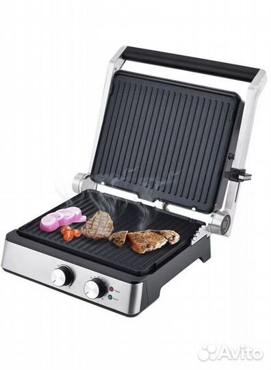 Электрогриль новый