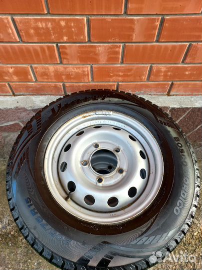 Колёса на Ниву R15 205 75 4шт