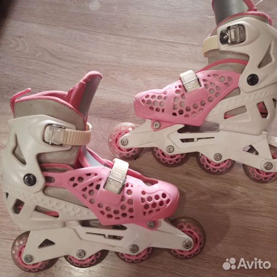 Роликовые коньки детские раздвижные