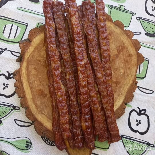 Колбаски вяленые,куриные Халяль