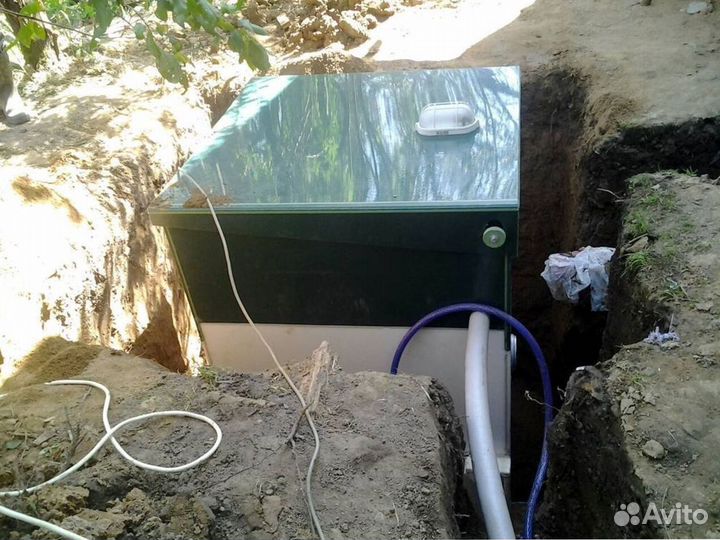 Септик для дома и дачи. Установка под ключ