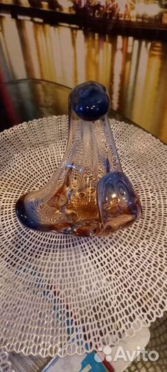 Вазы из цветного стекла Чехия