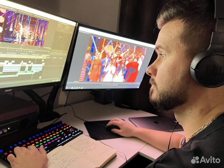 Режиссер видеомонтажа,3D аниматор, визуализиатор