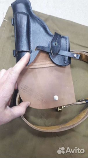 Ремень вмф СССР кожа
