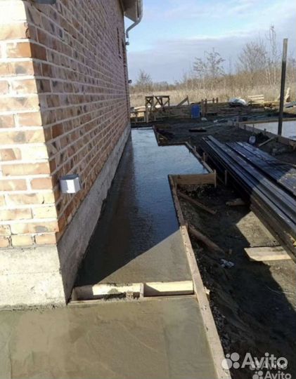 Бетонные работы