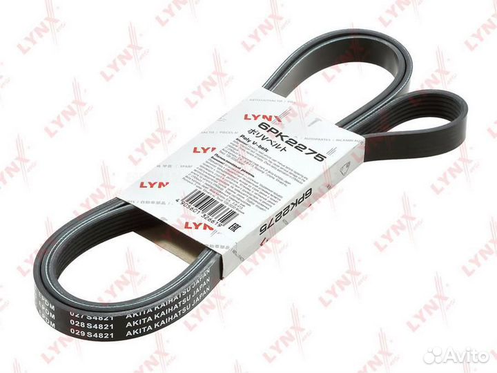 Lynxauto 6PK2275 Ремень поликлиновой