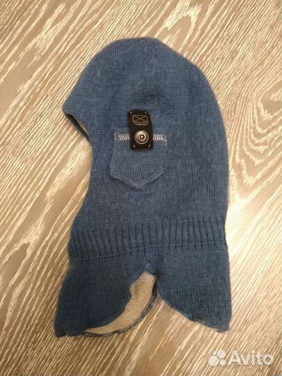 Шапка шлем зимняя для мальчика50р