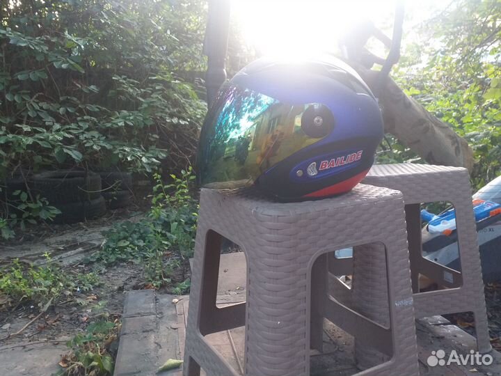 Мото скутер шлем