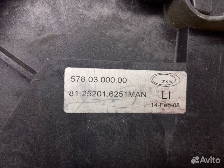 Плафон салонный Man Tga тягач D2066