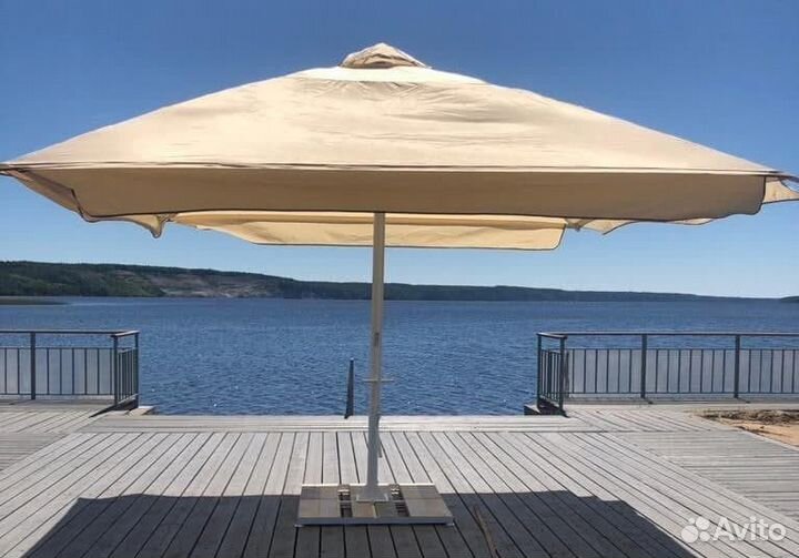 Зонты для кафе. Зонт уличный. Зонт боковой