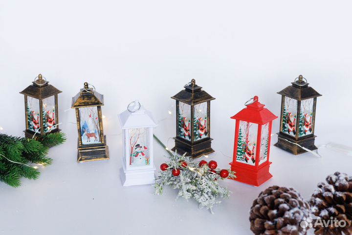 Фонарики новогодние, новогодний фонарь