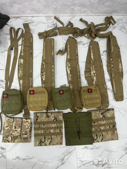 Боевой тактический пояс мультикам