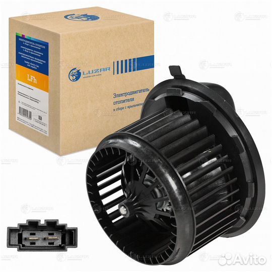 Мотор отопителя VAG Touareg 02,i Q7 05- задний Luz