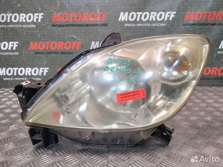 Фара левая Мазда Демио DY3W 5548 05 светлая А47