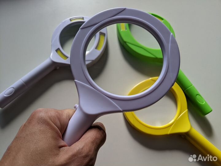 Лупа из фикспрайса с подсветкой