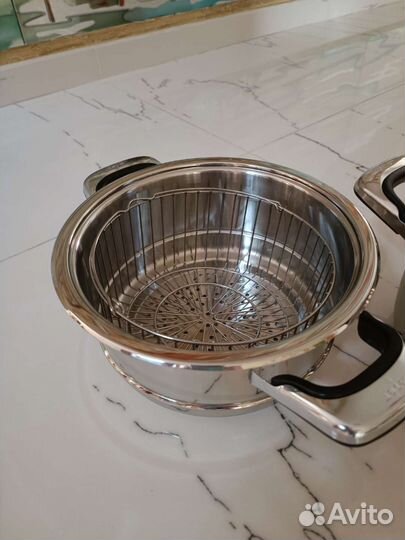 Кастрюля с пароваркой Zepter