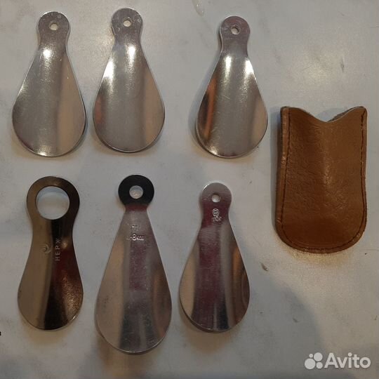 Ложки для обуви СССР, нержавейка