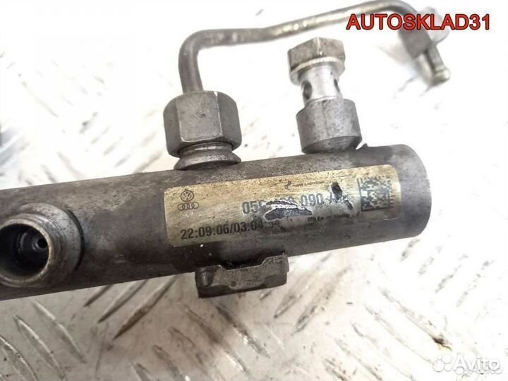 Рейка топливная Audi A4 B7 3.0 ASB 059130090AB