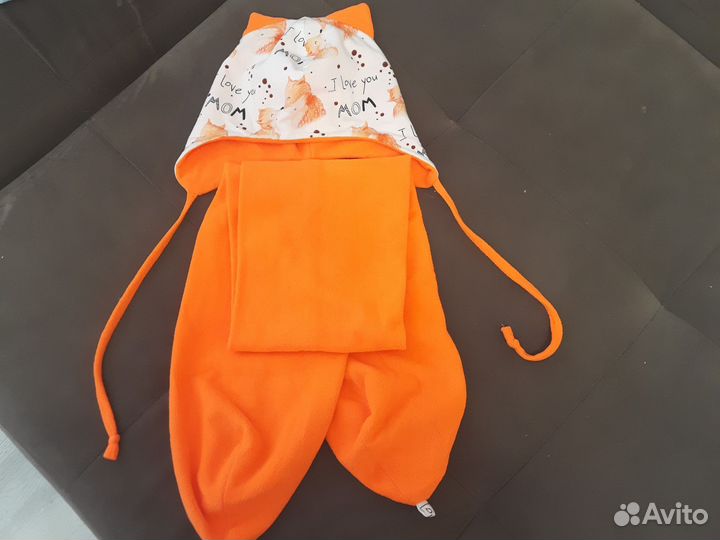 Осенняя шапочка и шарф