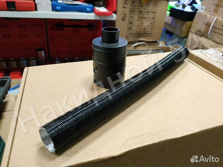 Гофра и фильтр воздуха на автономный отопитель