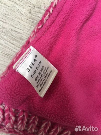 Комплект шапка, шарф Sela