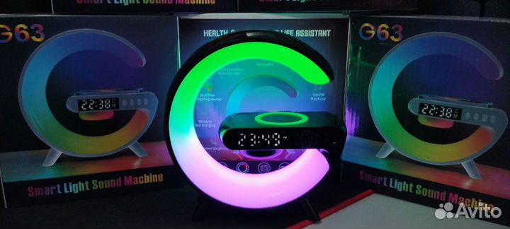 Ночник-колонка RGB SMART Light Sound Machine