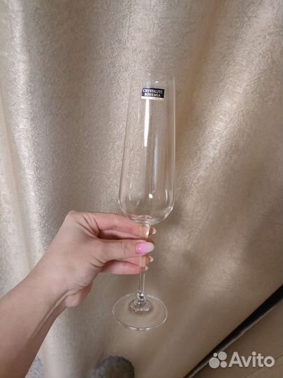 Бокалы для шампанского богемия