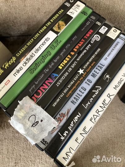 DVD диски. Музыка Зарубежная