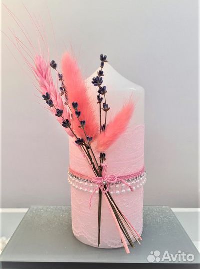 Подарочные (интерьерные) Свечи Ручной Работы