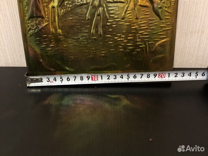 Панно-чеканка Олени СССР