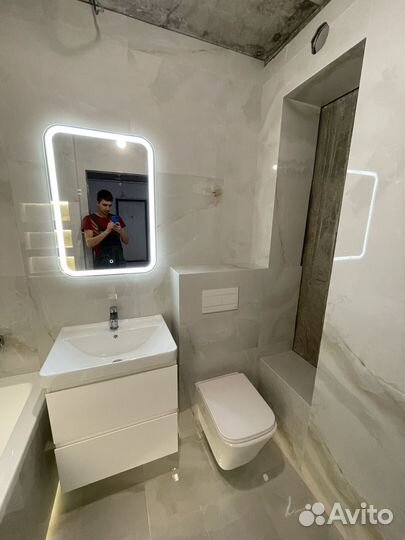 Ремонт ванной комнаты и санузла под ключ